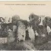 Carte postale des ruines du château de Coudray. © Creative commons.