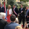 Inauguration de la Passerelle de l'Europe