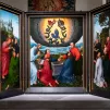 Adrien Isenbrant, Assomption de la Vierge, Bruges, vers 1520 ©Riccardo Milani / Hans Lucas