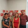 Yollande Pasteur, Chantal Viard, Dominique Dichamp, Catherine Borrini et Christophe Rébiahi 