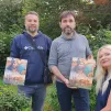 Olivier de March, Gildas Java et Dominique Robet présentent le docu-BD "Brest, des Aziliens à Vauban" @ Christophe Pluchon, RCF 2022