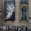 Portrait d'Elizabeth II, ambassade de Grande-Bretagne, Paris, le 17/09/2022 © Estelle Ruiz / Hans Lucas