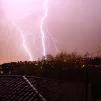 L'orage sur les collines de Nice - Photo RCF Stèvelan Chaizy-Gostovitch