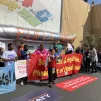 Des manifestations de la société civile ont lieu au sein même de la COP27, Charm el-Cheikh, Égypte, le 14/11/2022 ©Anne Henry / RCF