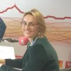 Delphine Lingemann dans les studios de RCF Puy-de-Dôme