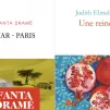 Couverture de "Ajar-Paris" (éd. Plon) de Fanta Dramé et de "Une reine" (éd. Robert Laffont) de Judith Elmaleh