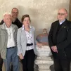 Rencontre avec Denis Mallinger, Emmanuel Soufflet, Nanou Bouillet et le père Yves Gérard  (de gauche à droite)