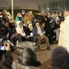 Messe de Noël célébrée près d'un camp de migrants, par Mgr Olivier Leborgne, évêque d'Arras, Calais, le 24/12/2021 ©Jaak Moineau / Hans Lucas