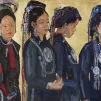 Affiche de l'exposition "Artistes voyageuses", du 11 décembre 2022 au 21 mai 2023 ©Palais Lumière