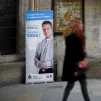 Affiche de campagne pour le denier du culte à Narbonne, le 28/02/2019 ©Léo Pierre / Hans Lucas