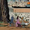 Jérusalem, une petite bourgade devenue la ville sainte des trois monothéismes ©éditions Les Arènes BD