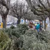 L'opération broyage de sapin de Noël, dans le quartier Saint-Michel, a eu lieu, le 4 janvier.
