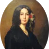 Portrait de George Sand. © Wikipedia.