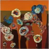 Max Ernst, Fleurs de coquillages, 1929. Huile sur toile ; 129 x 129 cm. Musée national d’art moderne – Centre de création industrielle, Centre Pompidou, Paris. Œuvre récupérée en Allemagne à la fin de la Seconde Guerre mondiale. © Adagp, Paris, 2022. Photo : © Centre Pompidou, MNAM-CCI / Bertrand Prévost / Dist. RMN-Grand Palais