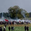 Environ 4.000 personnes ont manifesté à Sainte-Soline (Deux-Sèvres) contre l(implantation de mégabassines, le 29/10/2022 ©Estelle Ruiz / Hans Lucas