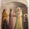 La Présentation de Jésus au Temple, fresque de Fra Angelico, entre 1440 et 1442. © Wikipedia.