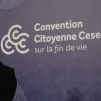 Lancement de la convention citoyenne sur la fin de vie au CESE, en présence d'Elisabeth Borne © Maxime Gruss / Hans Lucas.
