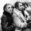 © Getty. Charles Aznavour et Georges Garvarentz en 1976.