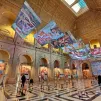 L'oeuvre peinte par Michel Ange dans la Chapelle Sixtine est visible au Palais de la Bourse à Marseille  - Crédit : Robert Poulain