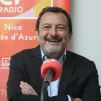 Pierre Fiori dans le studio de RCF à Nice - Photo SCG