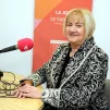 Eve Genre, organisatrice du SIAC, dans les studios de Dialogue RCF à Marseille ©Robert Poulain