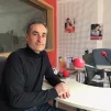Le député bordelais Nicolas Thierry dans les studios RCF Bordeaux, ©RCFBordeaux.