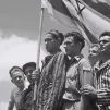 Survivants du camp de Buchenwald, arrivant à Haïfa en 1945 ©Wikimédia commons