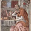 Saint Augustin dans son cabinet de travail  par Botticelli. © Wikipedia.