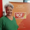 Carine Ballanger coiffe dans le salon de sa grand-mère et de sa mère. ©A.C./RCF Orne