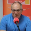 Robert Injey dans le studio de RCF Nice