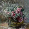 Roses et brouillard (Monet, 1878) ©Artvee