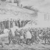 Massacre de la Rue Haxo, le 26 mai 1871 © A. Josse, éditeur – 31 rue de Sèvres, Paris