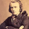 © Wikimedia Commons. Johannes Brahms vers 1853.