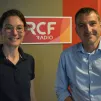 Maud Abbott, co-gérante d’Abbottagra, producteur de semences de quinoa d'Anjou et Sébastien Beauvallet, directeur service “céréales” à la Coopérative Agricole des Pays de la Loire © RCF Anjou