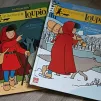 Deux albums de la bande dessinée Loupio de Jean-François Kieffer
