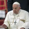 Italie, Rome, Vatican, 28/05/2023. Le pape François lors d'une messe de Pentecôte dans la basilique Saint-Pierre au Vatican. © Alessia Giuliani / Catholic Press Photo / Hans Lucas.