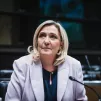 Audition, ouverte à la presse, de Marine Le Pen, présidente du groupe Rassemblement national ©  Xose Bouzas / Hans Lucas