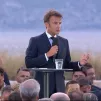 Emmanuel Macron lors de son discours au Mucem le 27 juin 2023