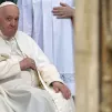 Le pape François lors de la messe de Pentecôte dans la basilique Saint-Pierre au Vatican, le 28/05/2023 ©Alessia Giuliani / Hans Lucas