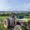 Blaise Fayolle sur son tracteur - © RCF Lyon (Didier Rodriguez)