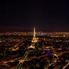 Vision de nuit de Paris, France. ©Unsplash