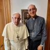 Mgr Fernandez avec le pape François