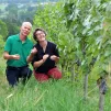 Régis et Aude-Reine Anouil © Evelyne Deveaux pour Domaine de La Bénisson-Dieu 