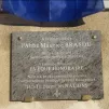 La  plaque hommage inaugurée le 9 septembre dernier. © Site de Yad Vashem.