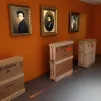 Les œuvres encore installées au mur avant leur mise en caisse et leur départ pour leur musée d'origine © Martin Obadia 