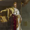 Napoléon en costume de sacre, œuvre conservée à Melun, en cours de restauration grâce à la campagne © Musée de Melun