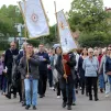 Une procession à Paray-le-Monial, haut lieu de la spiritualité du Sacré-Cœur ©Page Facebook Sanctuaires de Paray-le-Monial