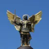 La statue de saint Michel sur la place de l'indépendance à Kiev ©Pixabay