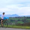 Malo Barette compte rallier près de 40 glaciers, à vélo - Crédit photo : malo.hotglue.me