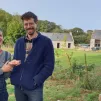 Nathalie Richard et Antoine Etesse : l'éco-lieu le Moulin du Roz à Lampaul-Ploudalmézeau @ Christophe Pluchon, RCF 2023